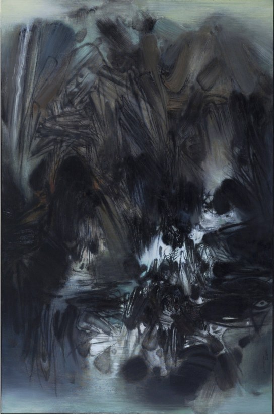 Chu Teh-Chun, Composition n°228, 1966. © Paris Musées/Musée d’Art moderne