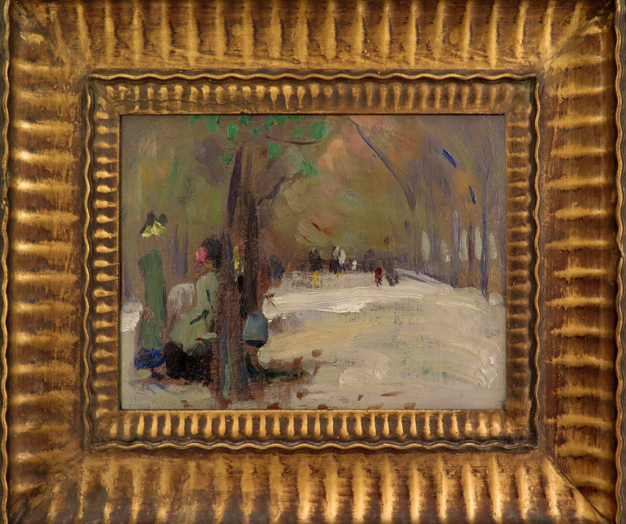 Emily Coonan (1885-1917) “Sketch” (Probably Paris) Framed View