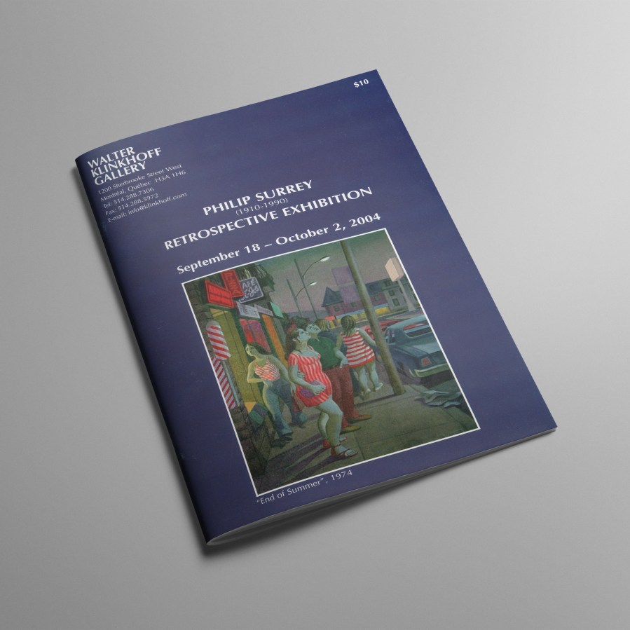 Philip Surrey Retrospective Exhibition Catalogue