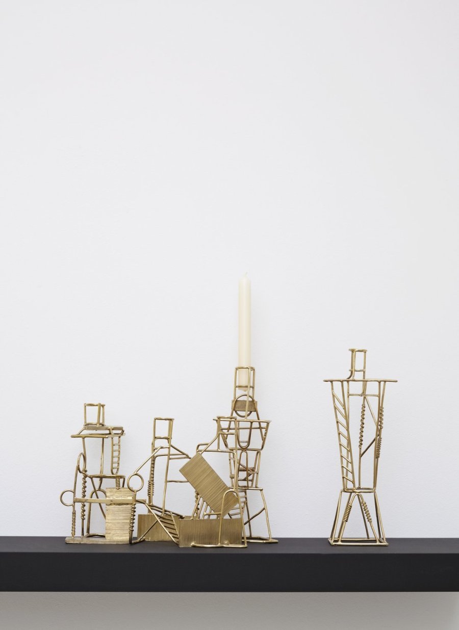 Fabien Cappello, Drawn Candlesticks, 2012