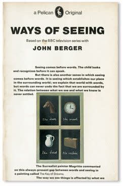 <p>Ways of Seeing, John Berger. Design by Richard Hollis. 1972</p>