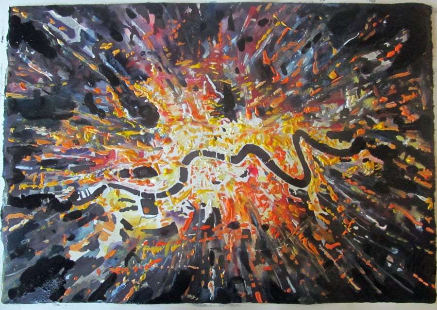 London as a Satellite Image