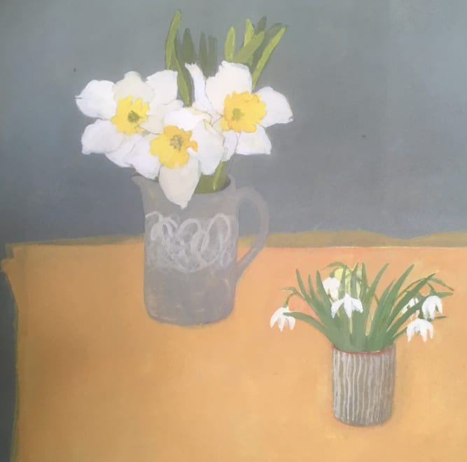 Daffodils and Snowdrop
