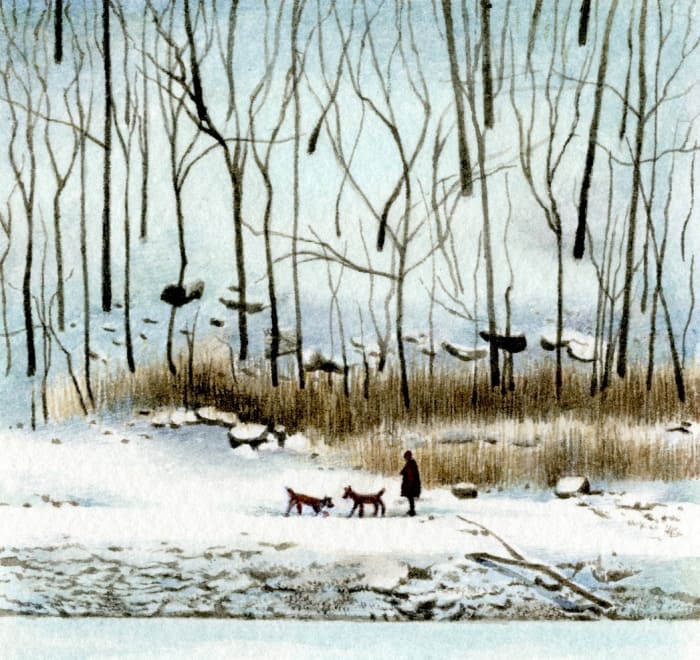 Walking in the Snow