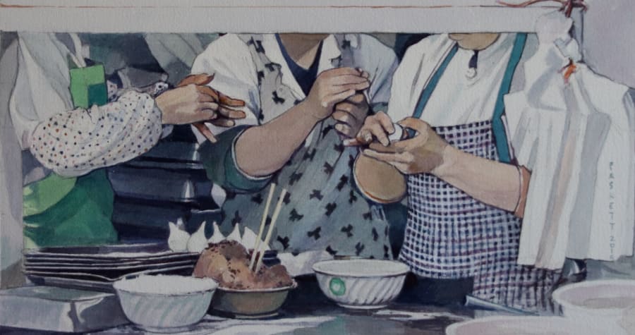 Suzhou Dumpling Preparation