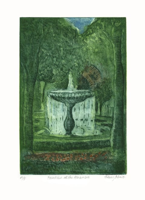 Fountain at the Alhambra