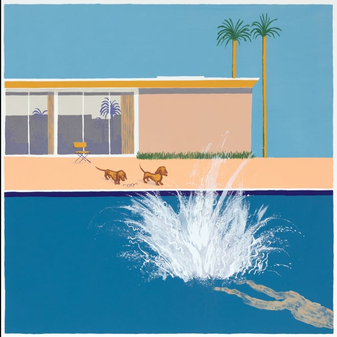 Hockney's Dog - The Biggest Splash