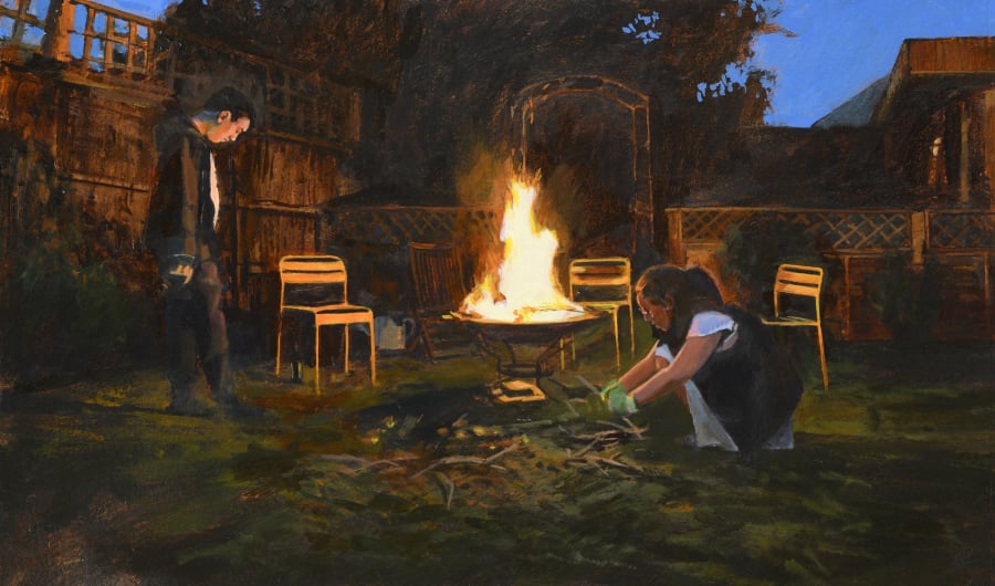 Lockdown Bonfire (23.4.20) I