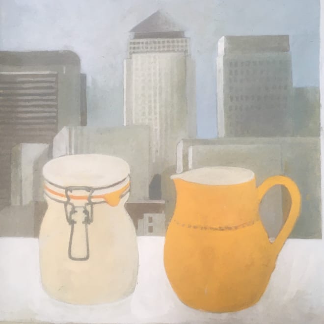Canary Wharf and Homely Pots