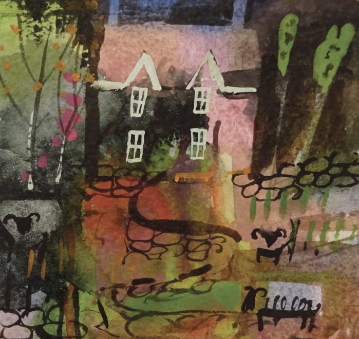 Cottage and the Flock
