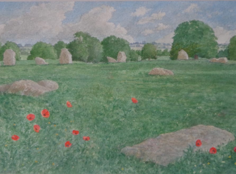 Poppies and Stones, Stanton Drew