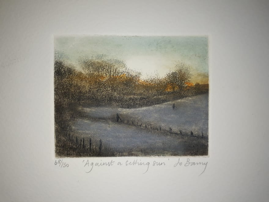 Against a Setting Sun