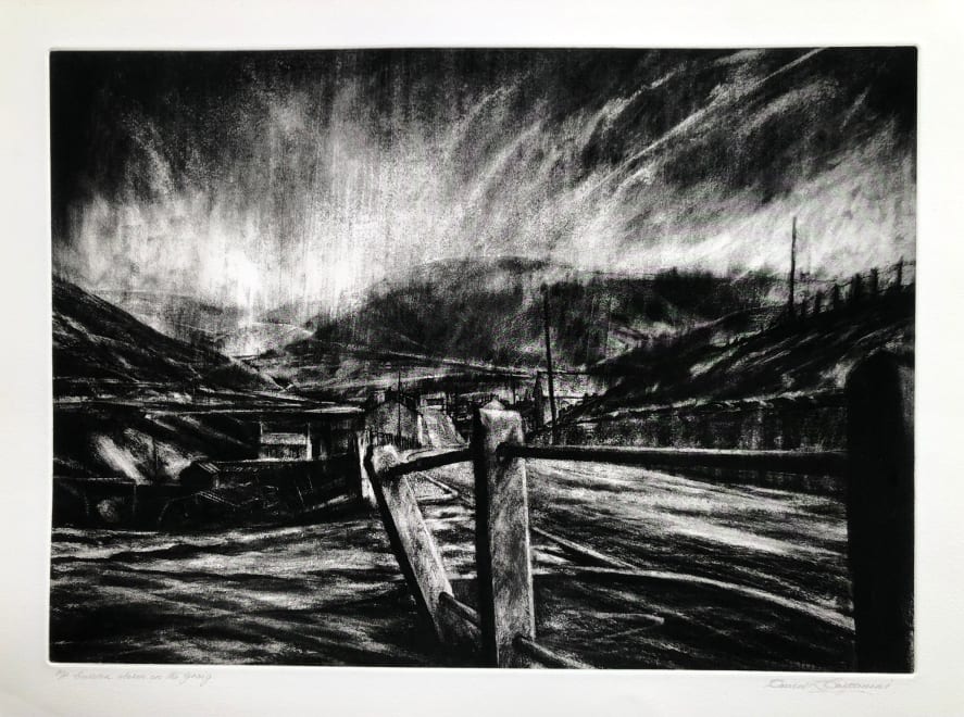 Sudden storm on the Graig