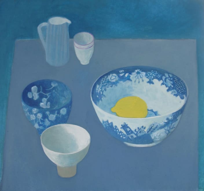 Blue Still life
