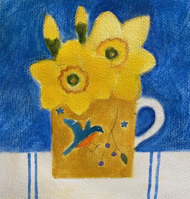 Daffodils in Craigie's Mug