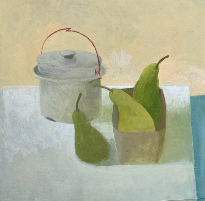 Three Green Pears