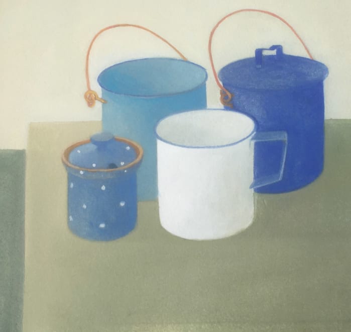 Enamelware and Jampot