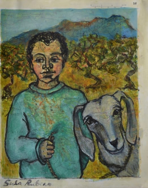 Boy with Goat