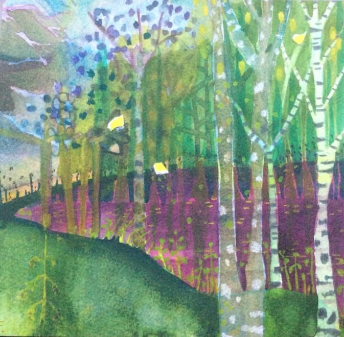 Falling leaves