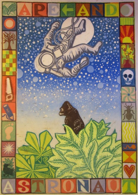Sapiens (Ape and Astronaut)