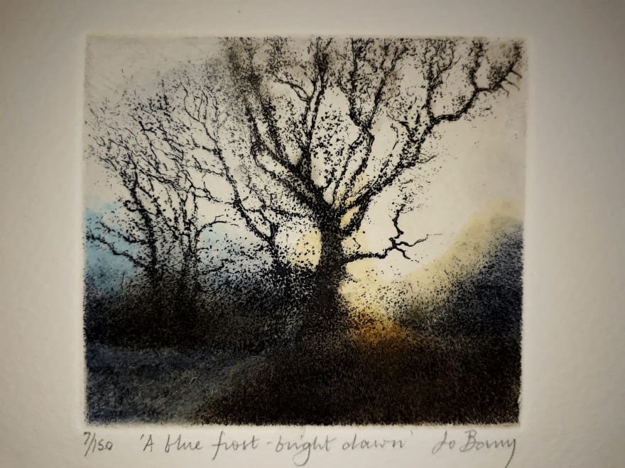 A Blue Frost-Bright Dawn