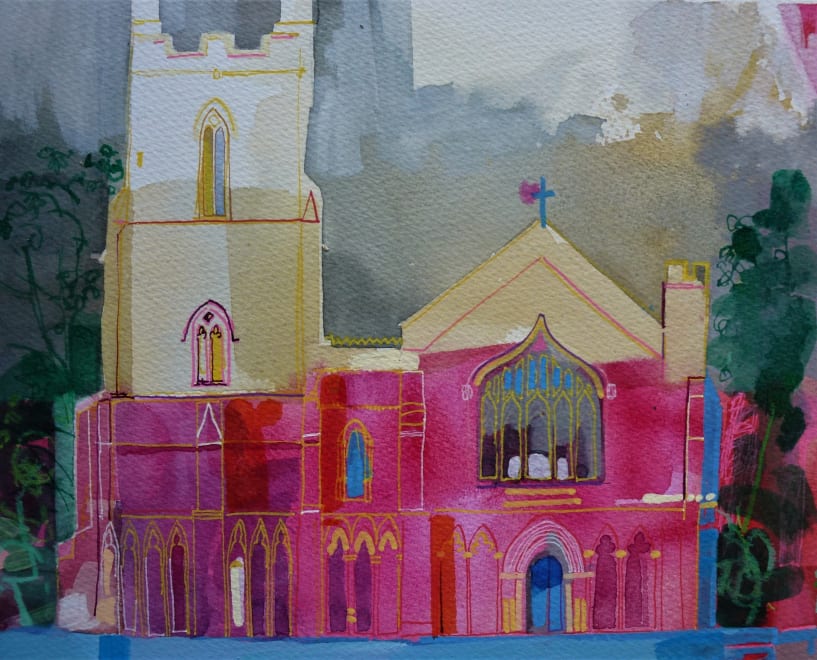 Castle Ashby Priory.
