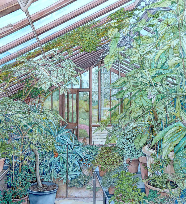 Part of the Glasshouse.
