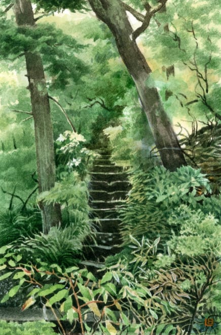 Garden at the Fujiya