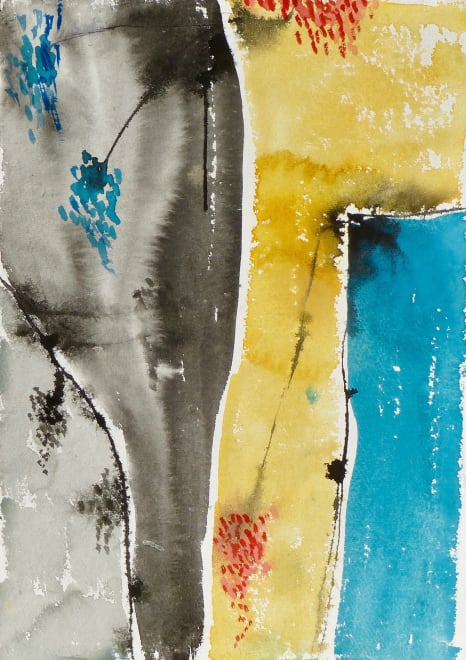 Grey Yellow Blue