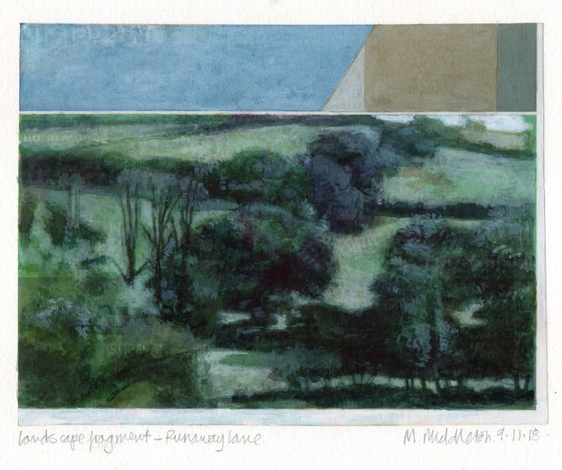 Landscape Fragment, Runaway Lane