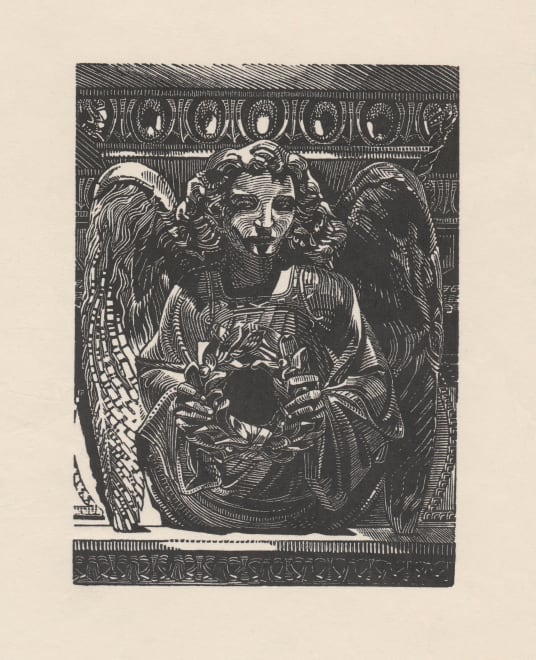 Angel with Laurel Wreath