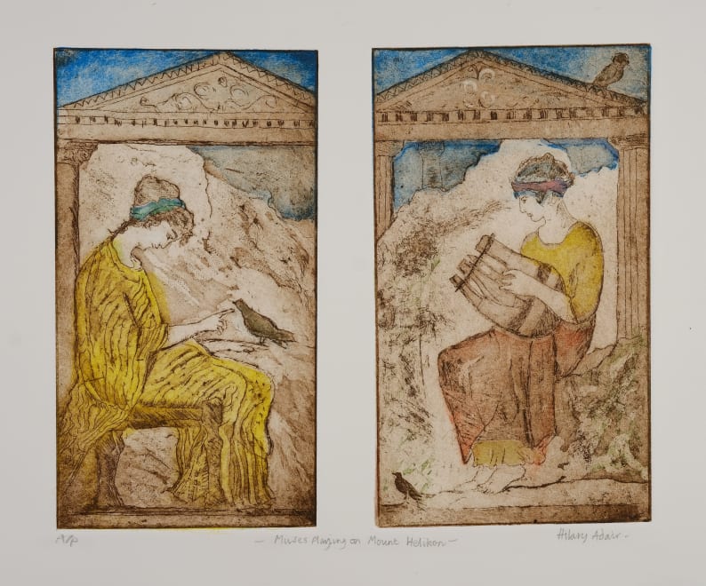 Muses Playing on Mount Helicon