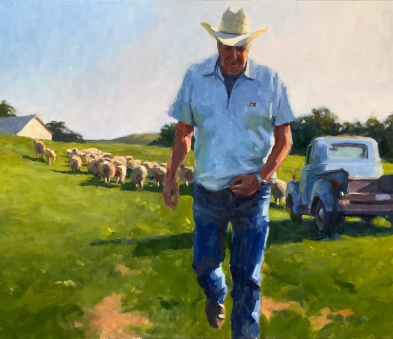 Timothy Horn, New Hat With Sheep