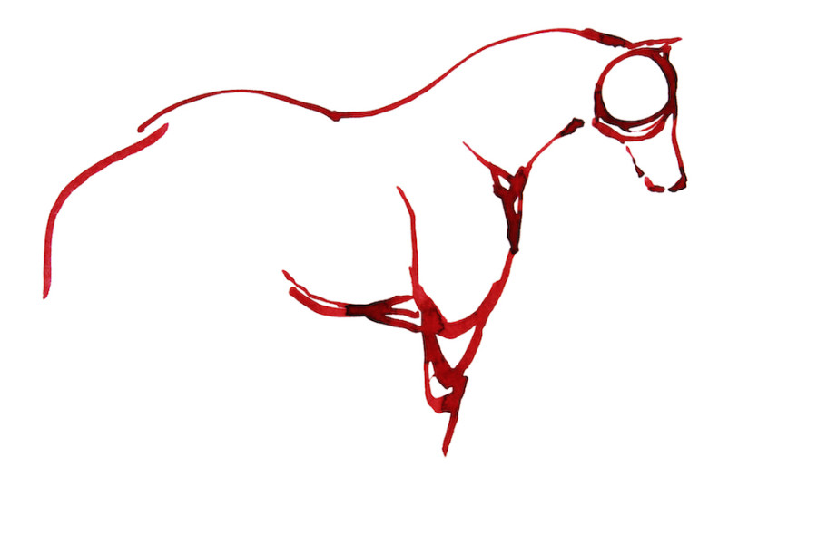Red Horses by September Vhay, Red Horse 105