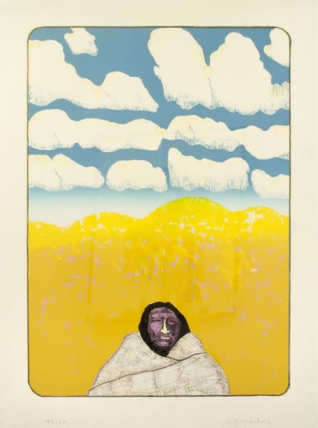 Fritz Scholder, New Mexico, #65/120, 1974