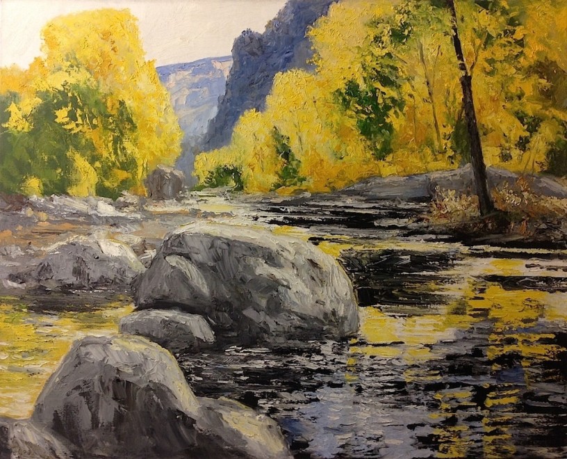 James Pringle Cook, Sabino Canyon - Autumn #3