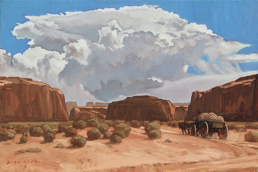 Dennis Ziemienski, Summer Thunderhead Monument Valley