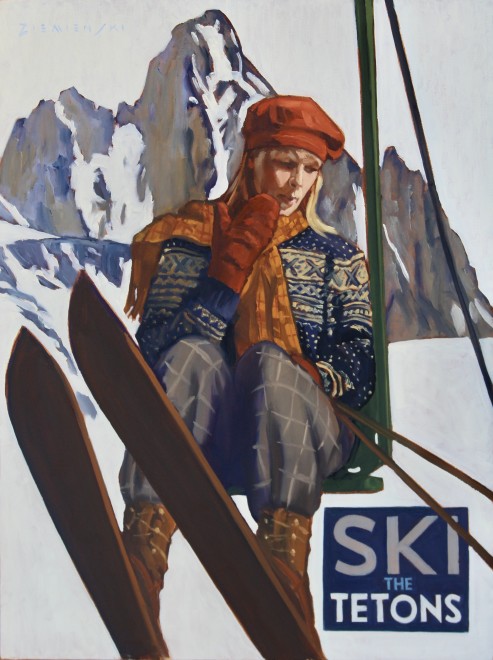 Dennis Ziemienski, Ski the Tetons