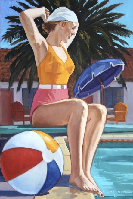 Dennis Ziemienski, The Bathing Cap