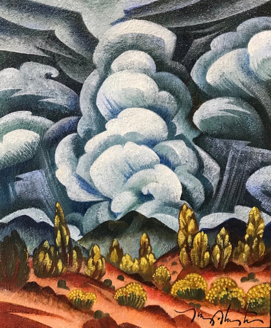Tony Abeyta, Clouds Casting Shadows, 2019