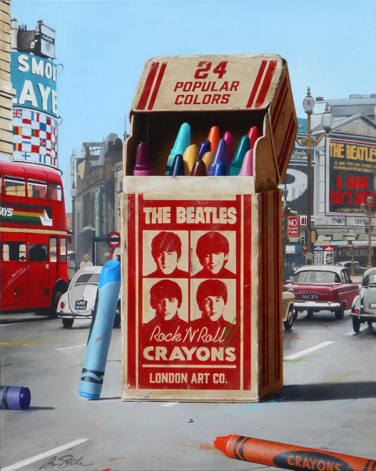 Ben Steele, Rock and Roll Crayons, 2019