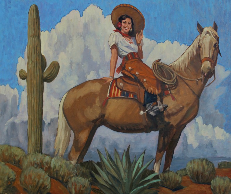 Dennis Ziemienski, Sonoran Desert Cowgirl