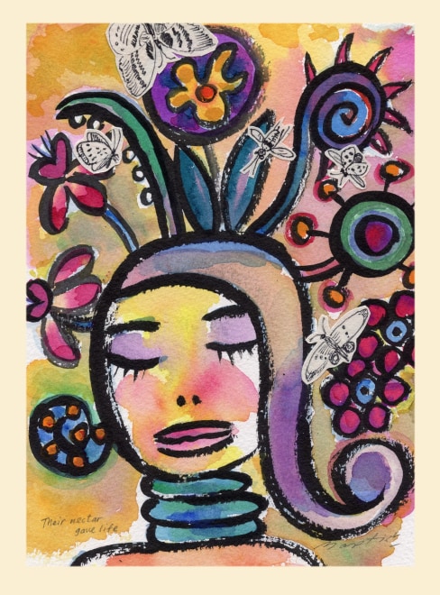 The Nectar Gave Life (Take care of our insects today or there'll be no tomorrow)