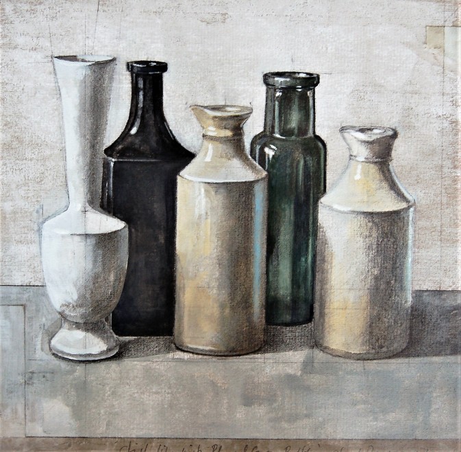 Still Life with White Vase