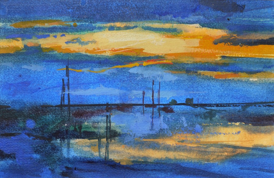Dusk, Walberswick