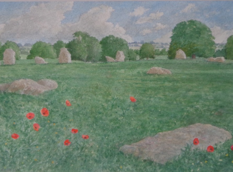 Poppies & Stones, Stanton Drew