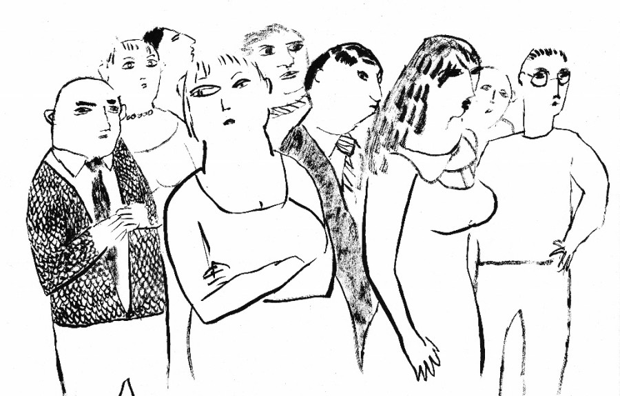 A Group of Villagers
