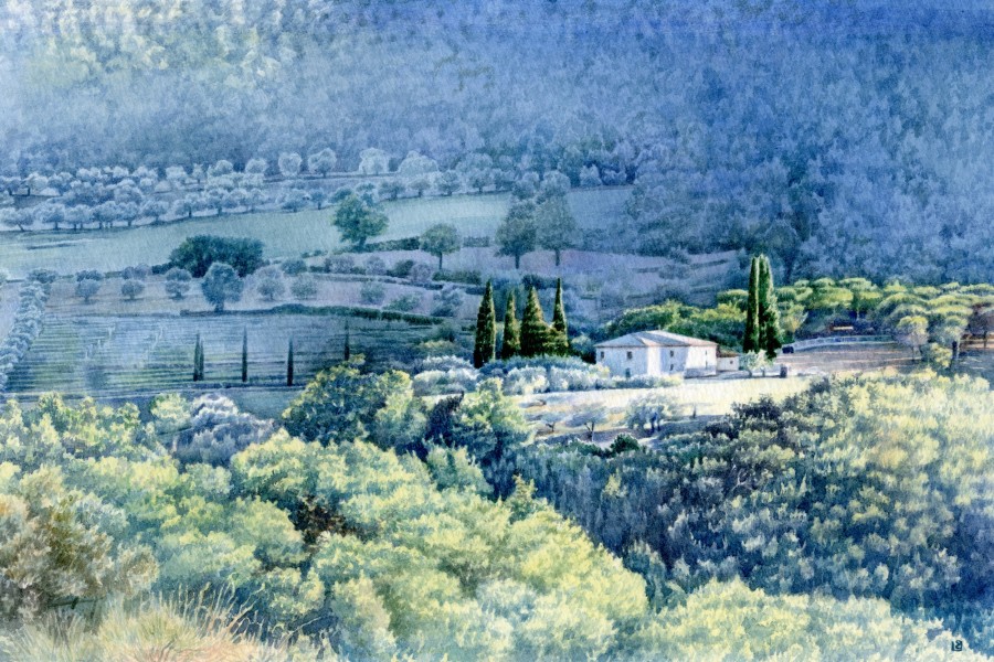 Late Afternoon Sun in Umbria