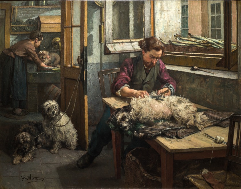  THE DOG SHEARER (LE TONDEUR DE CHIENS)