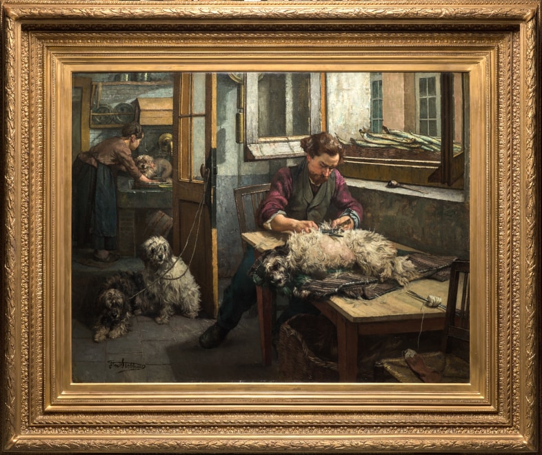  THE DOG SHEARER (LE TONDEUR DE CHIENS)